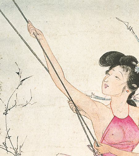 铁岭-胡也佛的仕女画和最知名的金瓶梅秘戏图